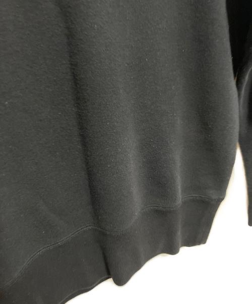 LOOPWHEELER（ループウィラー）LOOPWHEELER (ループウィラー) Vガゼットスウェット ブラック サイズ:Sの古着・服飾アイテム