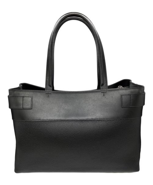 FURLA（フルラ）FURLA (フルラ) CRONOレザートートバッグ ブラックの古着・服飾アイテム