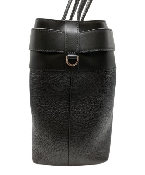 FURLA（フルラ）FURLA (フルラ) CRONOレザートートバッグ ブラックの古着・服飾アイテム