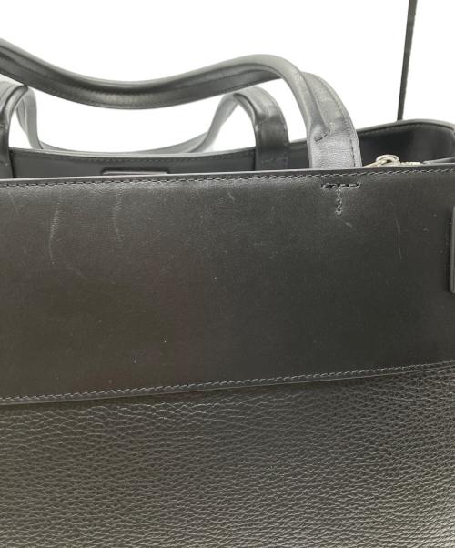 FURLA（フルラ）FURLA (フルラ) CRONOレザートートバッグ ブラックの古着・服飾アイテム