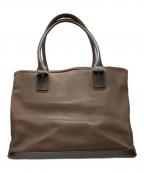 土屋鞄ツチヤカバン）の古着「ブレントレザートートバッグ」｜ブラウン