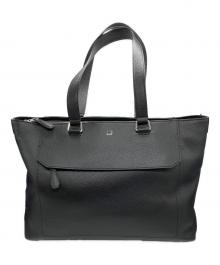 dunhill（ダンヒル）の古着「ベルグレイヴレザートートバッグ」｜ブラック