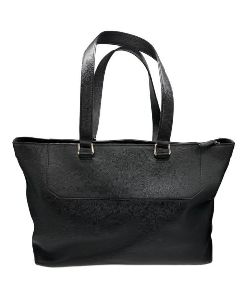 dunhill（ダンヒル）dunhill (ダンヒル) ベルグレイヴレザートートバッグ ブラックの古着・服飾アイテム