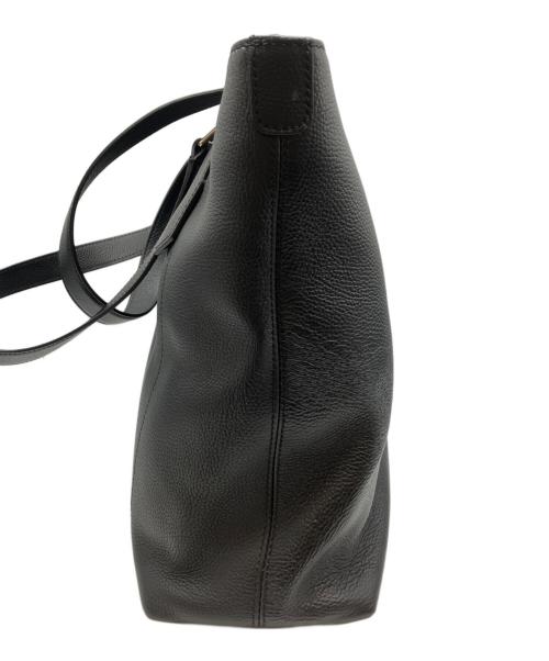 dunhill（ダンヒル）dunhill (ダンヒル) ベルグレイヴレザートートバッグ ブラックの古着・服飾アイテム