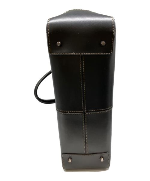 FURLA（フルラ）FURLA (フルラ) SIRIOレザートートバッグ ブラックの古着・服飾アイテム