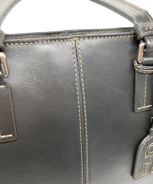 FURLA（フルラ）FURLA (フルラ) SIRIOレザートートバッグ ブラックの古着・服飾アイテム