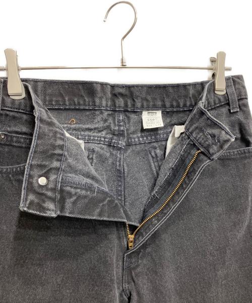 LEVI'S（リーバイス）LEVI'S (リーバイス) 後染め90's550デニムパンツ ブラック サイズ:86cm (W34)の古着・服飾アイテム