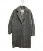 HERNOヘルノ）の古着「アルパカモヘヤブレンド チェスターコート」｜グレー