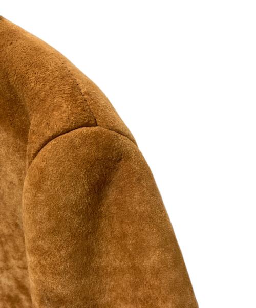 JIL SANDER（ジルサンダー）JIL SANDER (ジルサンダー) ムートンコート ブラウン サイズ:34の古着・服飾アイテム