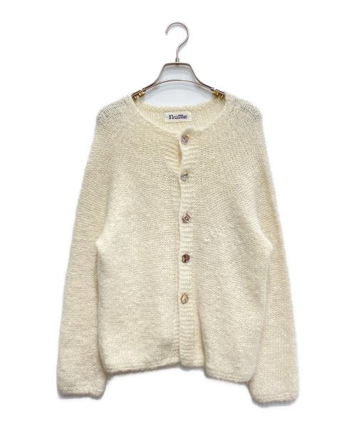 NUME（ヌメ）NUME (ヌメ) アルパカモヘヤカーディガン ベージュ サイズ:FREEの古着・服飾アイテム