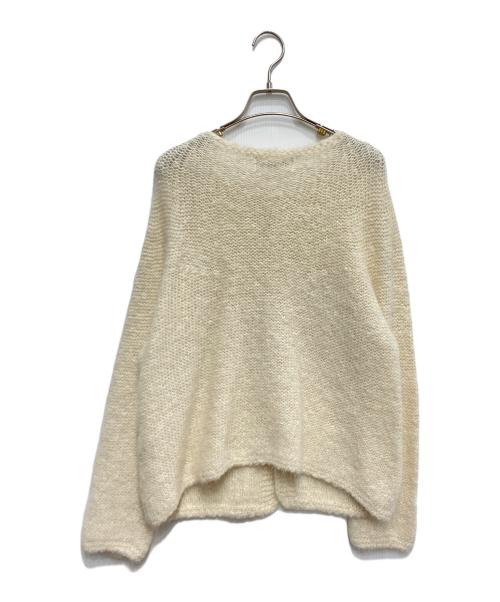 NUME（ヌメ）NUME (ヌメ) アルパカモヘヤカーディガン ベージュ サイズ:FREEの古着・服飾アイテム