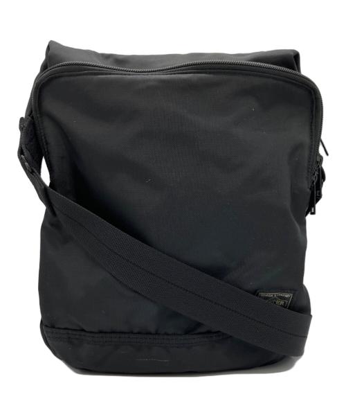 PORTER（ポーター）PORTER (ポーター) FLASH ショルダーバッグ ブラックの古着・服飾アイテム