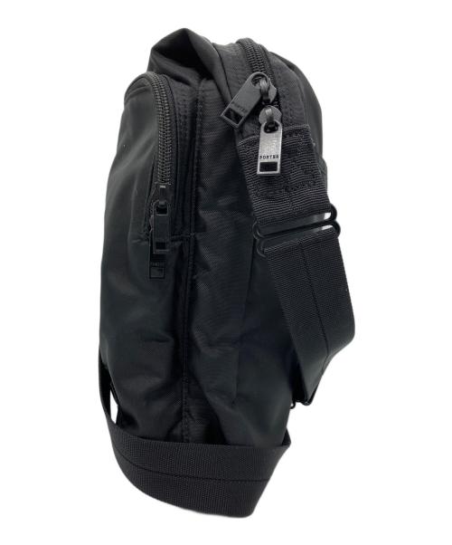 PORTER（ポーター）PORTER (ポーター) FLASH ショルダーバッグ ブラックの古着・服飾アイテム