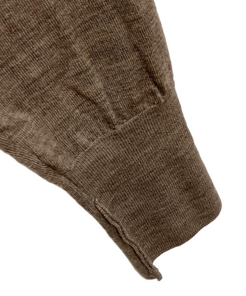 JOHN SMEDLEY（ジョンスメドレー）JOHN SMEDLEY (ジョンスメドレー) Vネックニット ブラウン サイズ:Sの古着・服飾アイテム