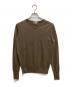 JOHN SMEDLEY（ジョンスメドレー）の古着「Vネックニット」｜ブラウン