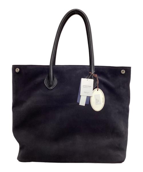 BOLDRINI SELLERIA（ボルドリーニ セレリア）Boldrini SELLERIA (ボルドリーニ セレリア) SHIPS (シップス) 別注スウェードトートバッグ ネイビー 未使用品の古着・服飾アイテム