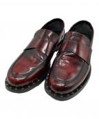 JIMMY CHOOジミーチュウ）の古着「ローファー」｜レッド