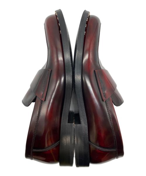 JIMMY CHOO（ジミーチュウ）JIMMY CHOO (ジミーチュウ) ローファー レッド サイズ:40　2/1の古着・服飾アイテム