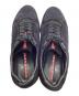 中古・古着 PRADA (プラダ) スエードスニーカー ブラック サイズ:6 1/2：20000円