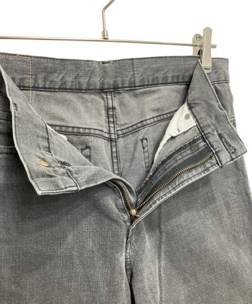 Hysteric Glamour（ヒステリックグラマー）Hysteric Glamour (ヒステリックグラマー) ブーツカットデニムパンツ グレー サイズ:30の古着・服飾アイテム