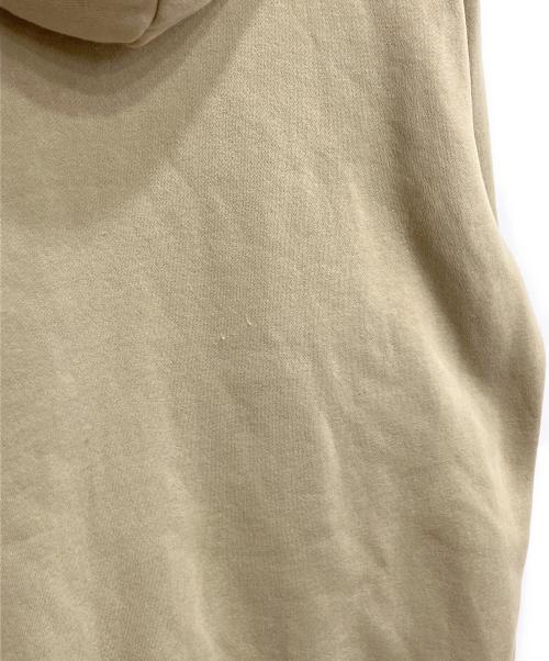 POLO RALPH LAUREN（ポロ・ラルフローレン）POLO RALPH LAUREN (ポロ・ラルフローレン) ポニー刺繍ジップアップパーカー ベージュ サイズ:Lの古着・服飾アイテム