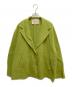 Sybilla（シビラ）の古着「ウールリバーハーフコート」｜グリーン