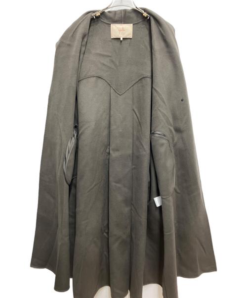 Sybilla（シビラ）Sybilla (シビラ) ショールカラーリバーコート ブラウン サイズ:Mの古着・服飾アイテム