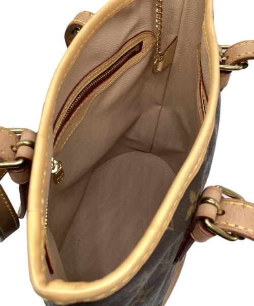 LOUIS VUITTON（ルイ ヴィトン）LOUIS VUITTON (ルイ ヴィトン) バケットPMトートバッグ ブラウンの古着・服飾アイテム