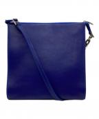 Salvatore Ferragamoサルヴァトーレ フェラガモ）の古着「スクエアショルダーバッグ」｜ブルー