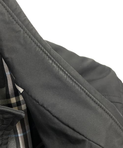 BURBERRY BLACK LABEL（バーバリーブラックレーベル）BURBERRY BLACK LABEL (バーバリーブラックレーベル) 中綿ステンカラーコート ブラック サイズ:Mの古着・服飾アイテム
