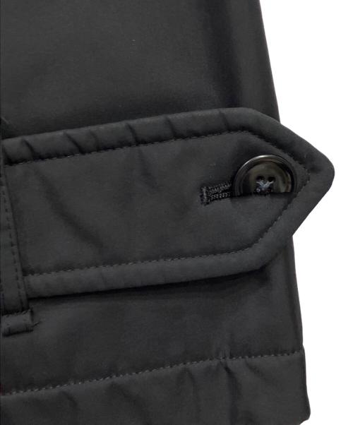 BURBERRY BLACK LABEL（バーバリーブラックレーベル）BURBERRY BLACK LABEL (バーバリーブラックレーベル) 中綿ステンカラーコート ブラック サイズ:Mの古着・服飾アイテム