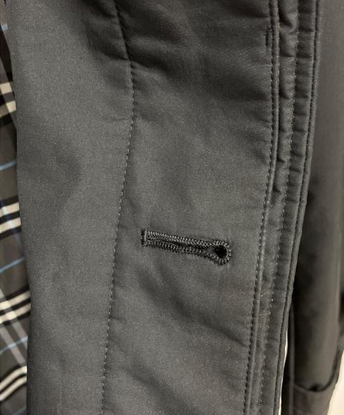 BURBERRY BLACK LABEL（バーバリーブラックレーベル）BURBERRY BLACK LABEL (バーバリーブラックレーベル) 中綿ステンカラーコート ブラック サイズ:Mの古着・服飾アイテム