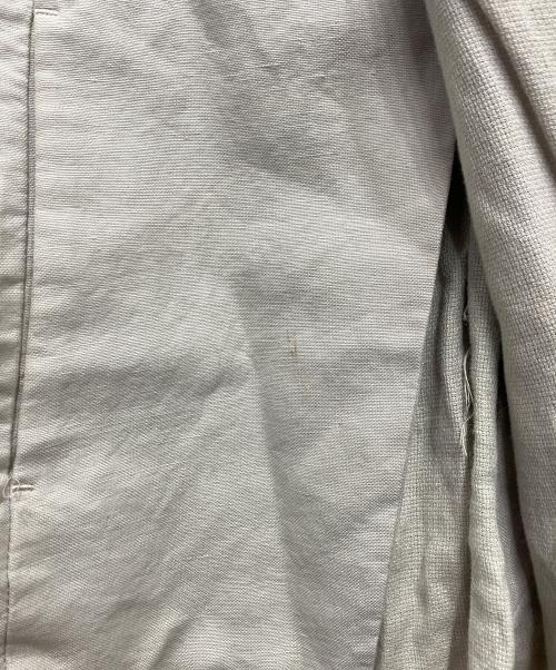 DIRAIN（ディレイン）DIRAIN (ディレイン) リネンレイヤードジャケット ベージュ サイズ:1の古着・服飾アイテム