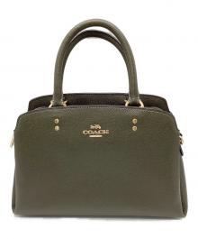 COACH（コーチ）の古着「ミニリリー キャリーオール」｜グリーン