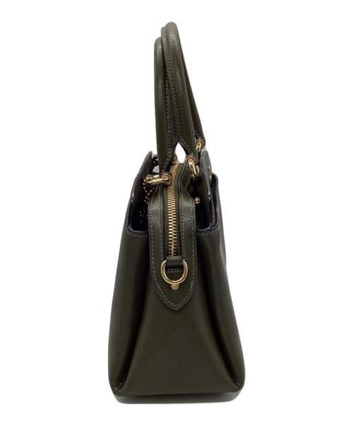 COACH（コーチ）COACH (コーチ) ミニリリー キャリーオール グリーンの古着・服飾アイテム