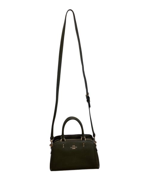 COACH（コーチ）COACH (コーチ) ミニリリー キャリーオール グリーンの古着・服飾アイテム