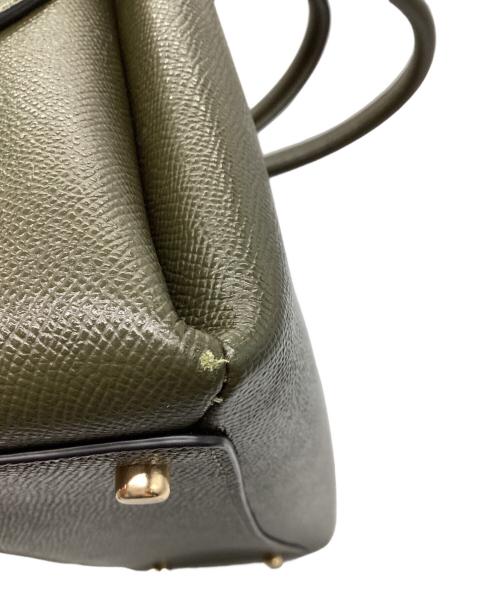 COACH（コーチ）COACH (コーチ) ミニリリー キャリーオール グリーンの古着・服飾アイテム