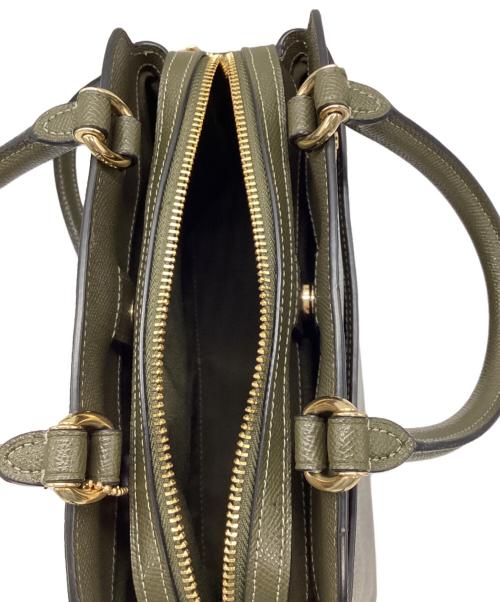 COACH（コーチ）COACH (コーチ) ミニリリー キャリーオール グリーンの古着・服飾アイテム