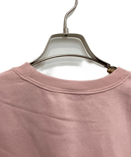 Calvin Klein Jeans（カルバンクラインジーンズ）Calvin Klein Jeans (カルバンクラインジーンズ) モノグラムロゴリラックスクルーネックスウェットプルオーバー ピンク サイズ:M 未使用品の古着・服飾アイテム