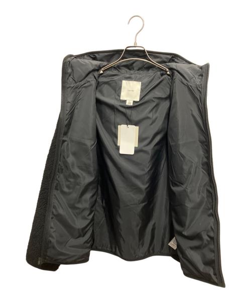 Calvin Klein（カルバンクライン）Calvin Klein (カルバンクライン) フルジップシェルパジャケット ブラック サイズ:M 未使用品の古着・服飾アイテム