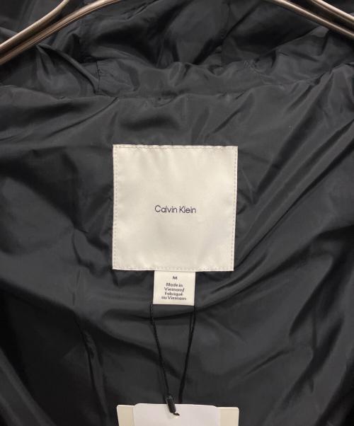 Calvin Klein（カルバンクライン）Calvin Klein (カルバンクライン) フルジップシェルパジャケット ブラック サイズ:M 未使用品の古着・服飾アイテム