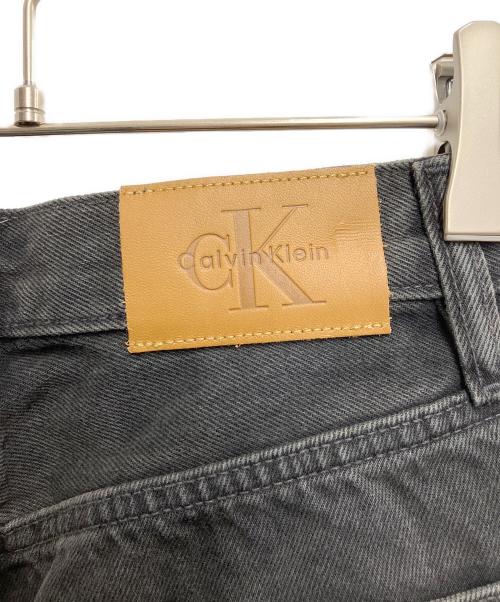 Calvin Klein（カルバンクライン）Calvin Klein (カルバンクライン) 90s LOOSE ESSENTIAL BLACK JEANS ブラック サイズ:25 未使用品の古着・服飾アイテム