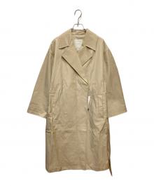 Calvin Klein（カルバンクライン）の古着「コットントレンチコート」｜ベージュ