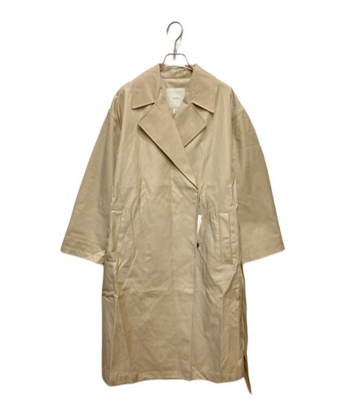 Calvin Klein（カルバンクライン）Calvin Klein (カルバンクライン) コットントレンチコート ベージュ サイズ:S 未使用品の古着・服飾アイテム