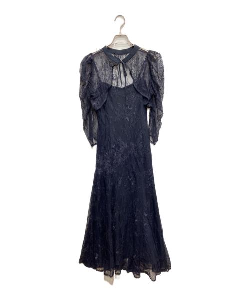 DORRY DOLL（ドリードール）DORRY DOLL (ドリードール) ボレロセット3WAYレースドレス ネイビー サイズ:Mの古着・服飾アイテム
