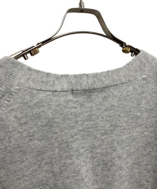 23区（ニジュウサンク）23区 (ニジュウサンク) カシミヤ混ニット グレー サイズ:38の古着・服飾アイテム