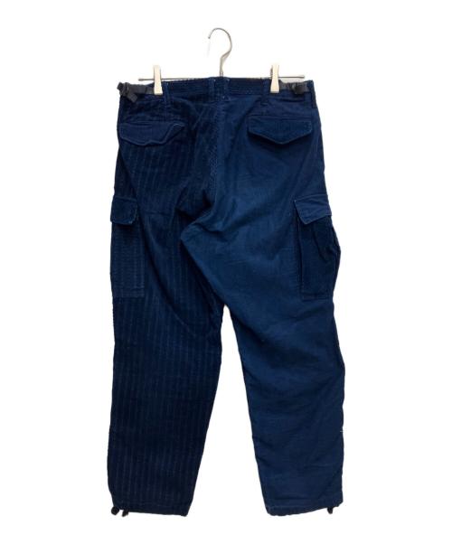 FDMTL（ファンダメンタル）FDMTL (ファンダメンタル) コーデュロイカーゴパンツ インディゴ サイズ:76cm(W30)の古着・服飾アイテム