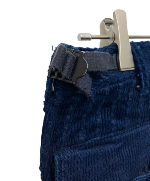 FDMTL（ファンダメンタル）FDMTL (ファンダメンタル) コーデュロイカーゴパンツ インディゴ サイズ:76cm(W30)の古着・服飾アイテム