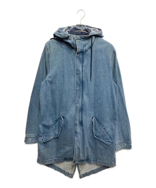 LEVI'S（リーバイス）LEVI'S (リーバイス) ライナー付モッズコート ブルー サイズ:Mの古着・服飾アイテム
