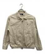 POLO RALPH LAURENポロ・ラルフローレン）の古着「チンスト付スイングトップ」｜ベージュ